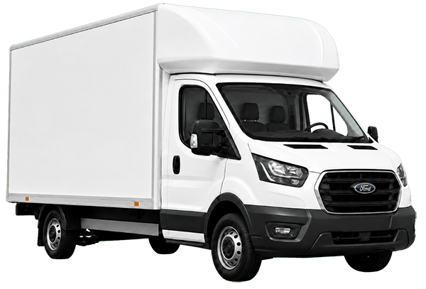 Self-drive box van ready for a move in Worthing